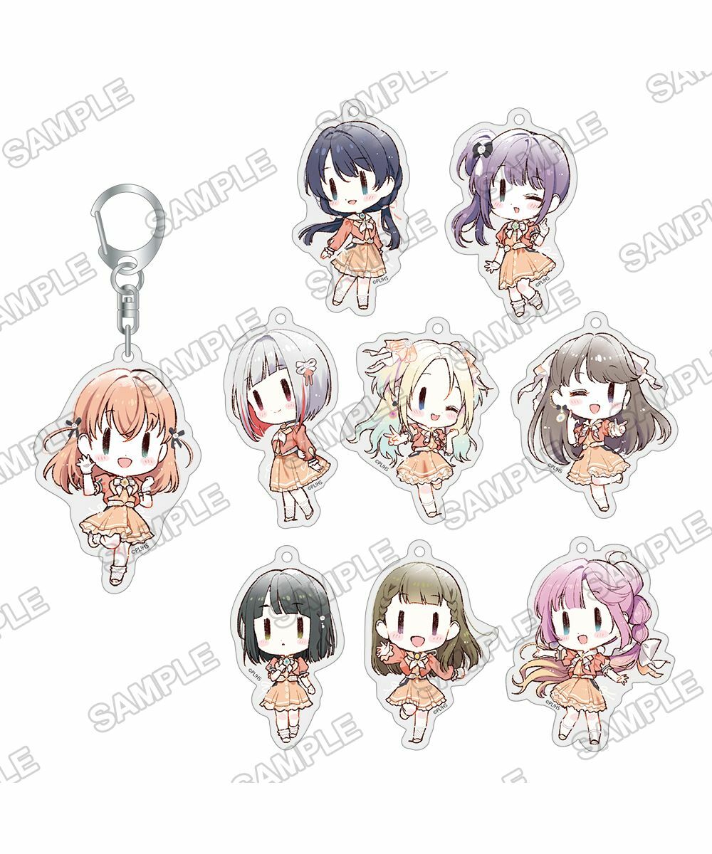 預購-『LoveLive！蓮之空女學院學園偶像俱樂部』集換式壓克力鑰匙圈  PACK盲盒販售 隨機出貨【日本進口精品】