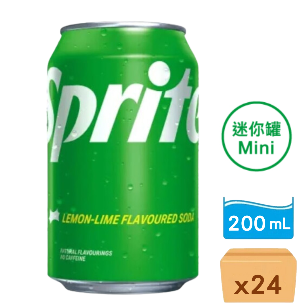 雪碧mini 200ml x 24罐