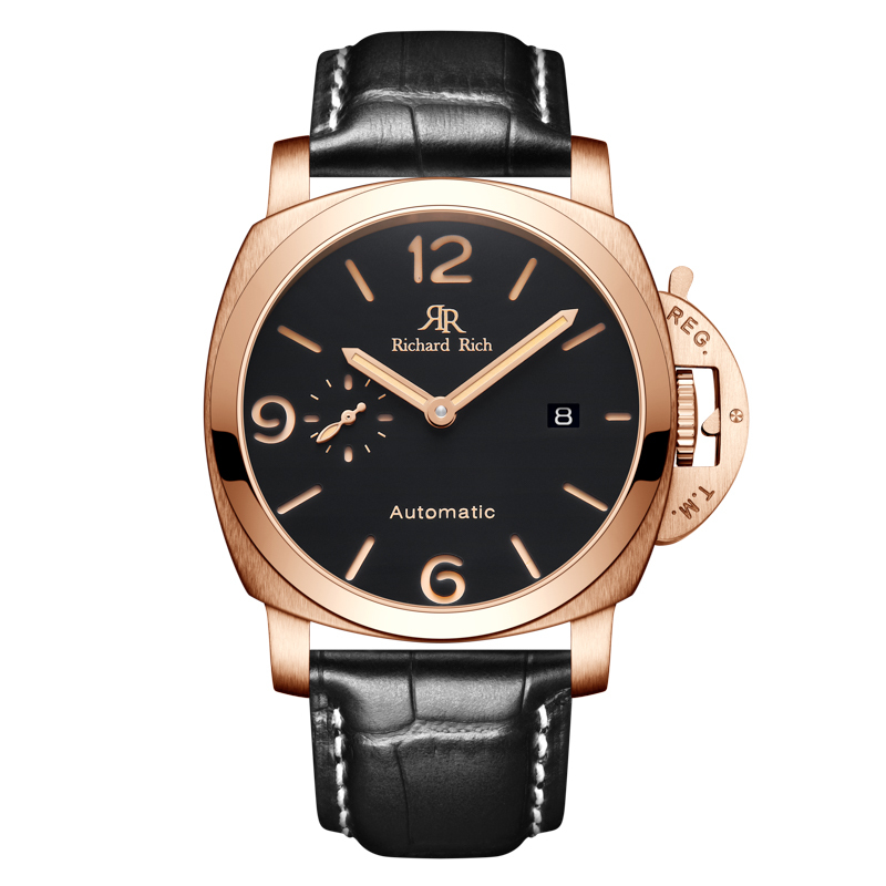 【Richard Rich】海洋探險者系列 RCR-20-L* 太陽紋 日內瓦紋 夜光 護橋 皮革 矽膠 鏤空 機械 手錶 -