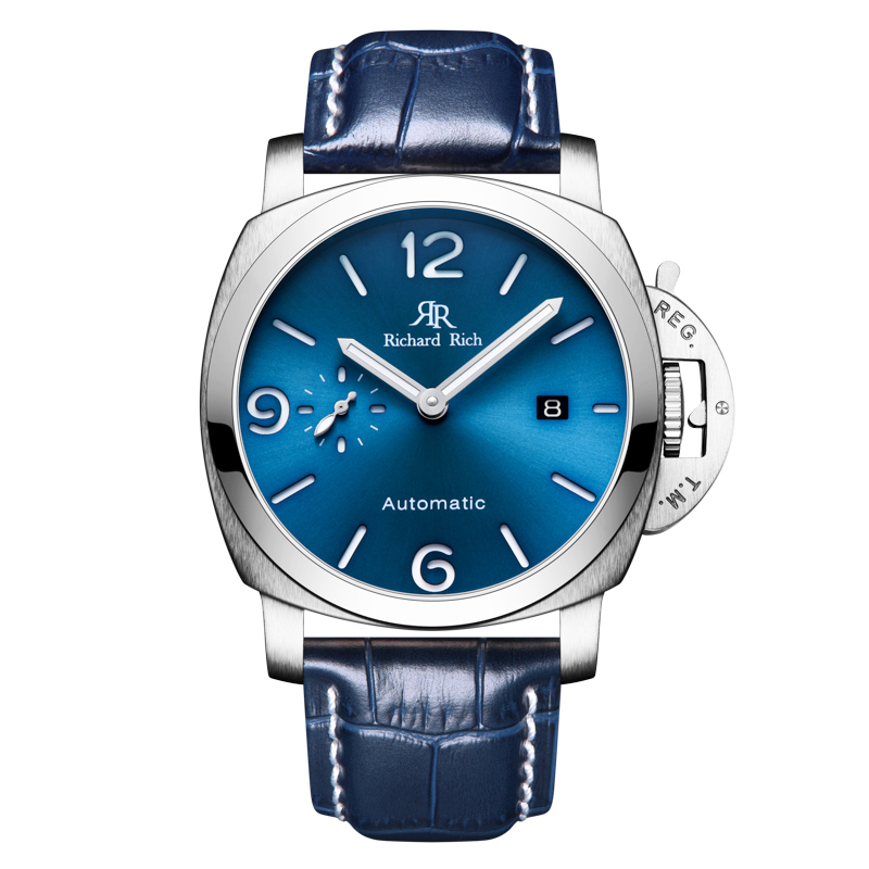 【Richard Rich】海洋探險者系列 RCR-20-L* 太陽紋 日內瓦紋 夜光 護橋 皮革 矽膠 鏤空 機械 手錶 -