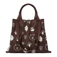 [S] PLEATS MAMA TWO WAY SHOPPER BAG,CHOCO, PM11ZW-SB02-CH1-F [FINAL SALE] (SPL103)
