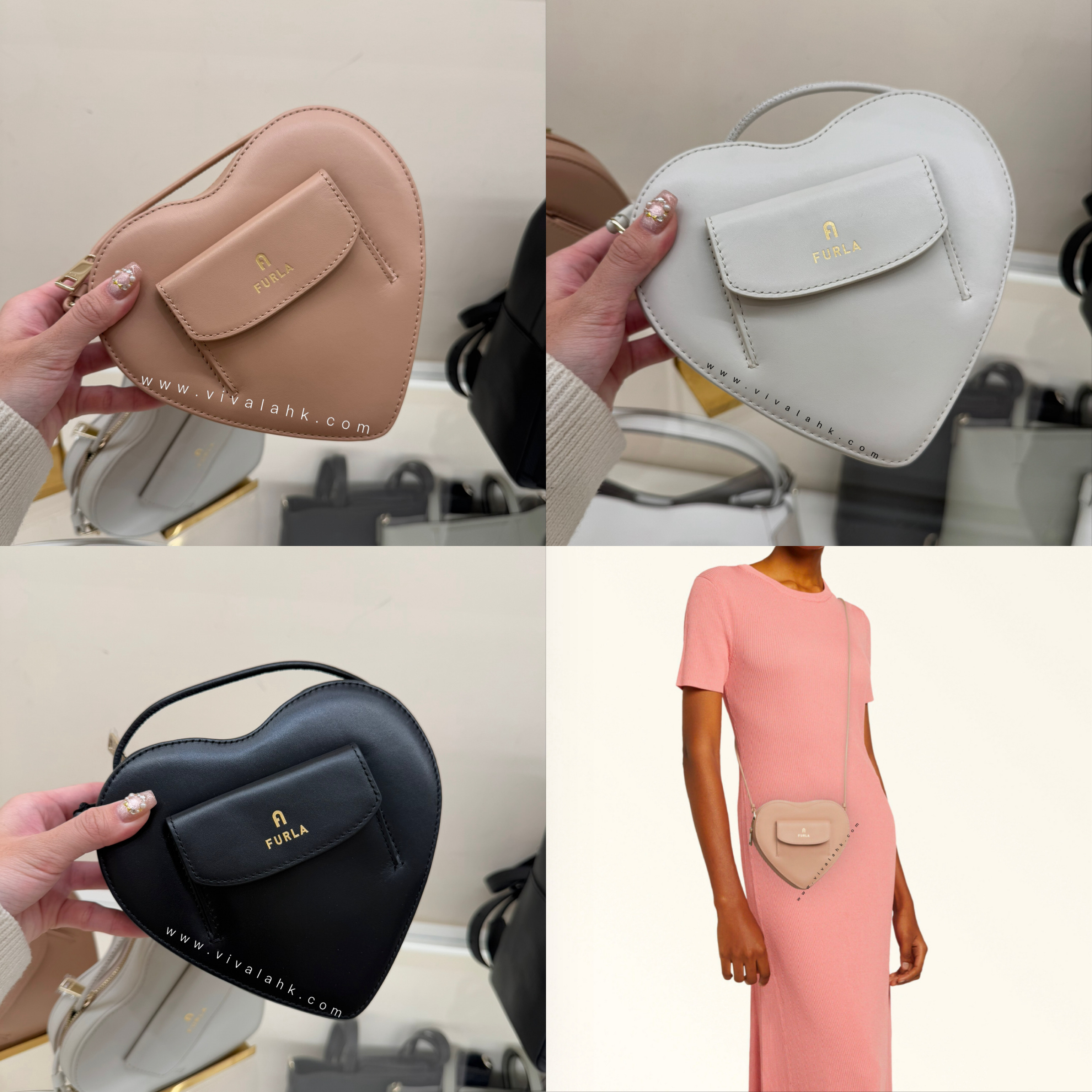 Furla - Camelia 心形斜孭袋 (Mini) (WE00473 AX0733)