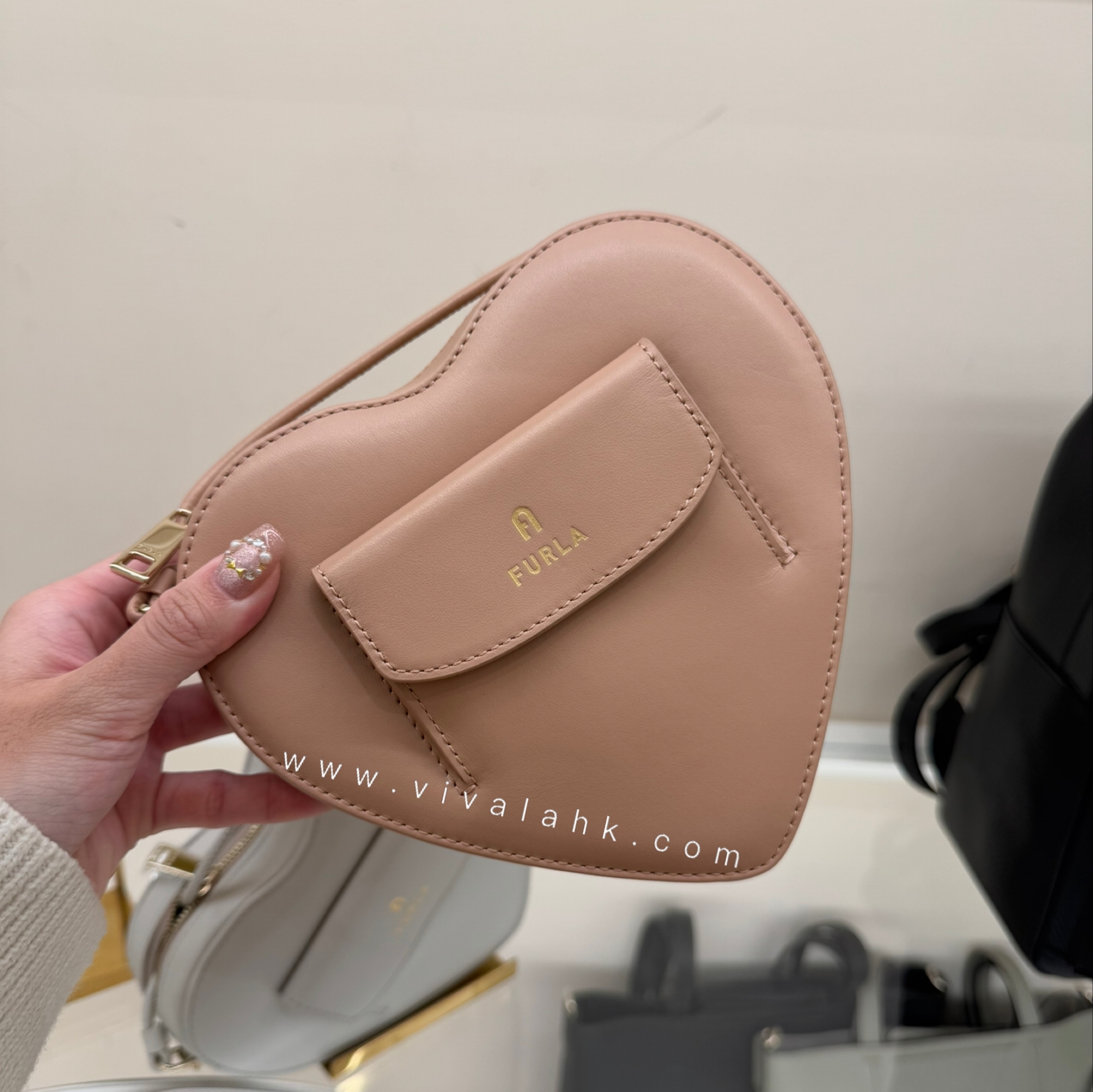 Furla - Camelia 心形斜孭袋 (Mini) (WE00473 AX0733)