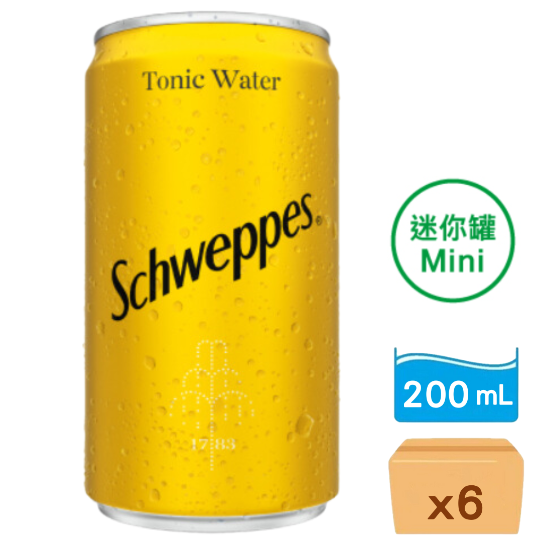 玉泉湯力水mini 200ml x 6罐