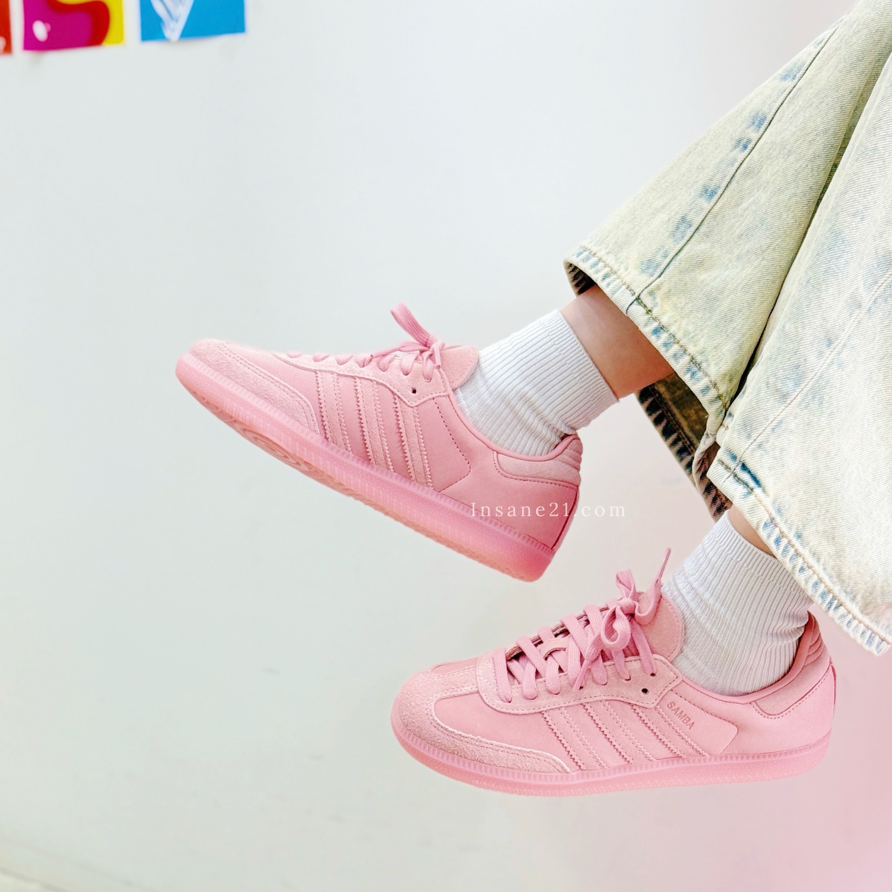 ADIDAS SAMBA OG W 女鞋 粉紅 藕粉 復古 麂皮 德訓鞋 JS0194 /預購