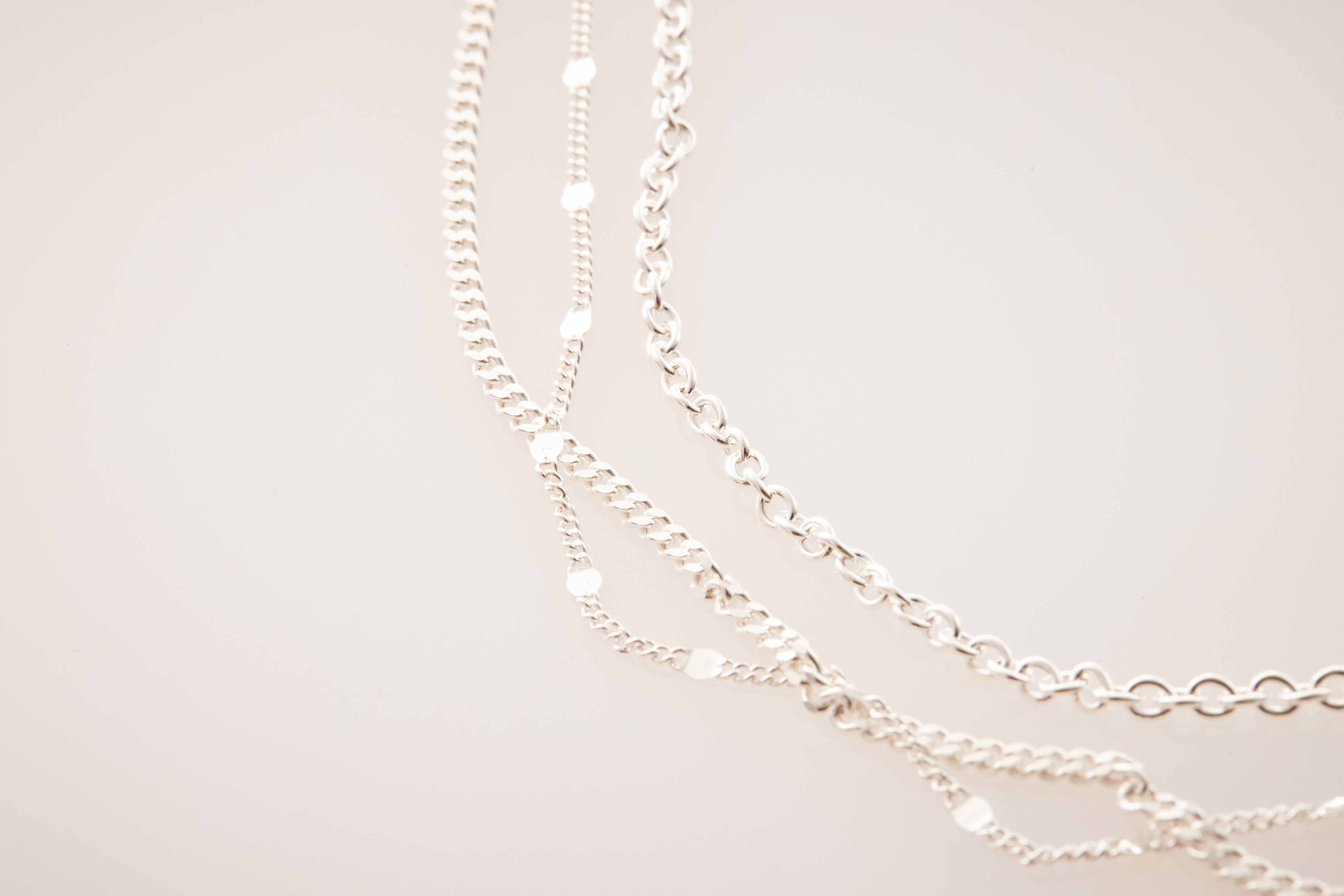 N868  |  純銀雙鍊項鍊