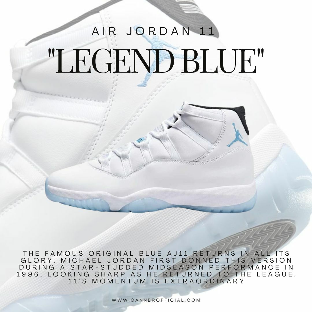 <調貨> AIR JORDAN 11 "LEGEND BLUE" 傳奇藍 AJ11 男女 CT8012-104 378038-104