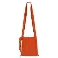 [S] PLEATS MAMA KNIT PLEATED CROSS BAG,ORANGE, PM23ZUCB032ORR [FINAL SALE] (SPL108)