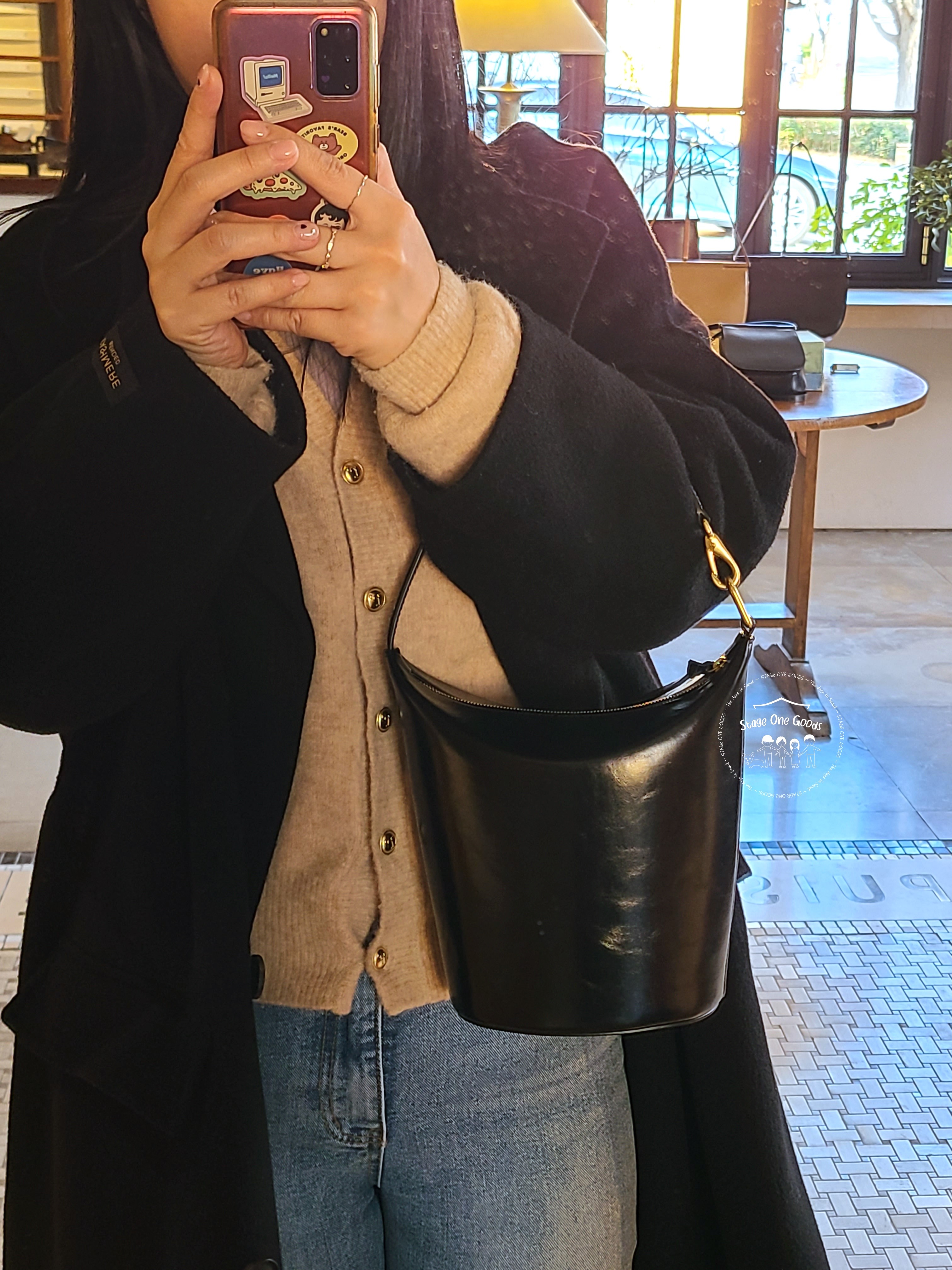 【 TOUT Y EST 】SAC TONNEAU MINI SAC TONNEAU MINI BROWN – TOUT Y EST EN