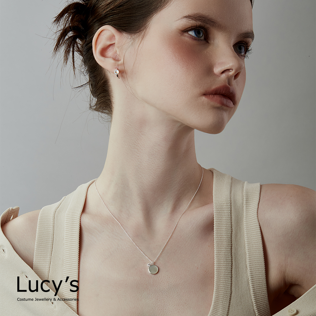 925純銀 貝韻星輝 項鍊 (100188)