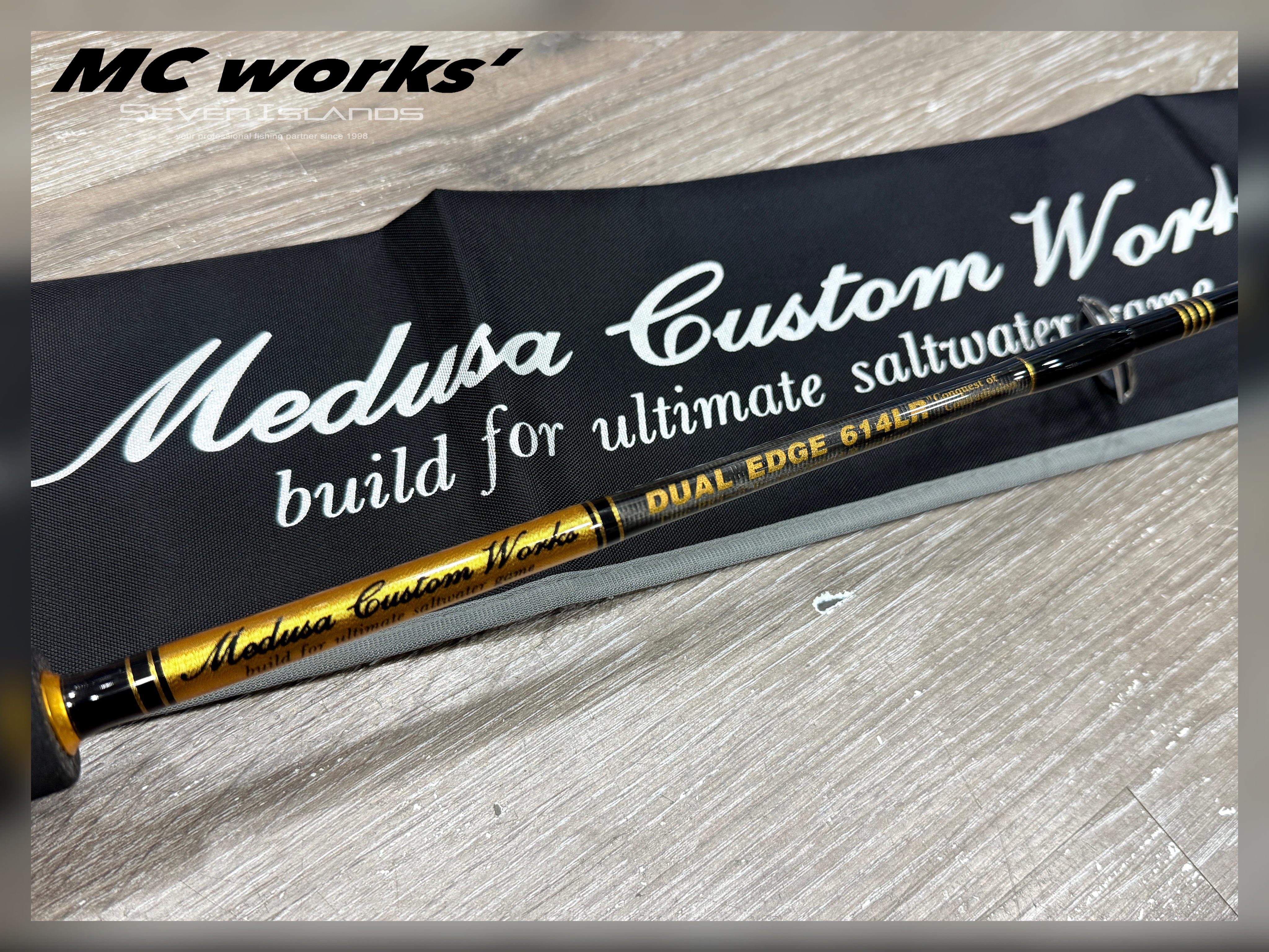 MC WORKS' Dual Edge DE614LR Jigging Rod