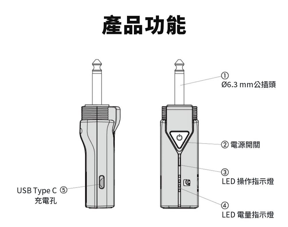 BTM-510 充電領夾式麥克風