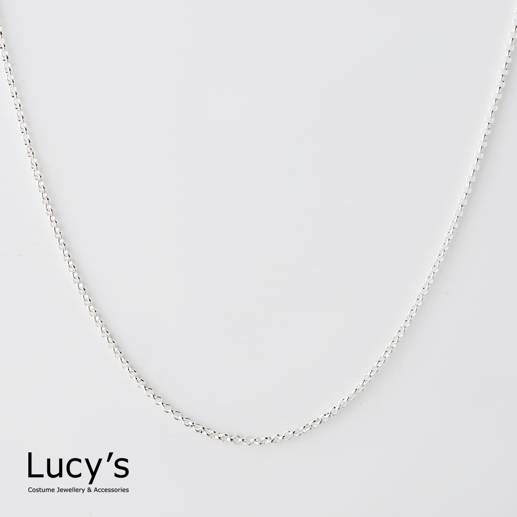 925純銀 細緻單鍊 項鍊 (113320)