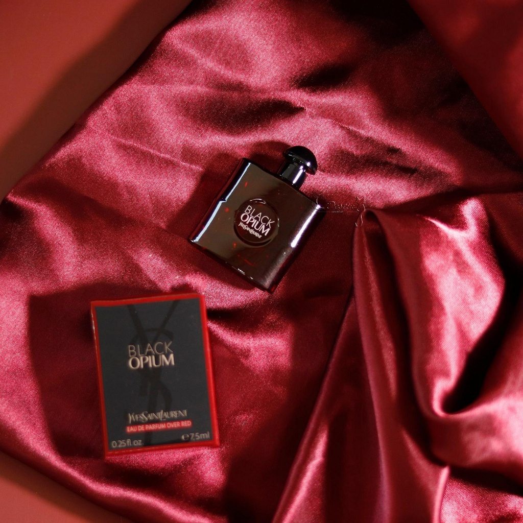 YSL 聖羅蘭黑鴉片紅焰版Black Opium Over Red 女性淡香精7.5mL 沾式Q版香