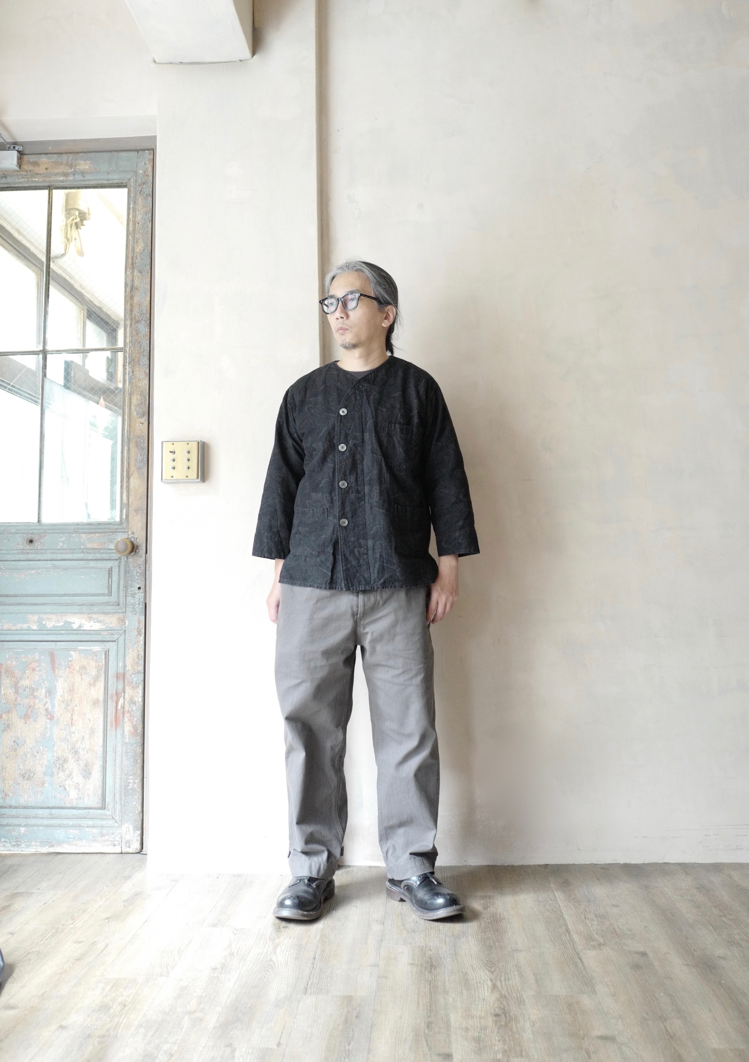 W&A HBT military style pants / 灰色 Grey
