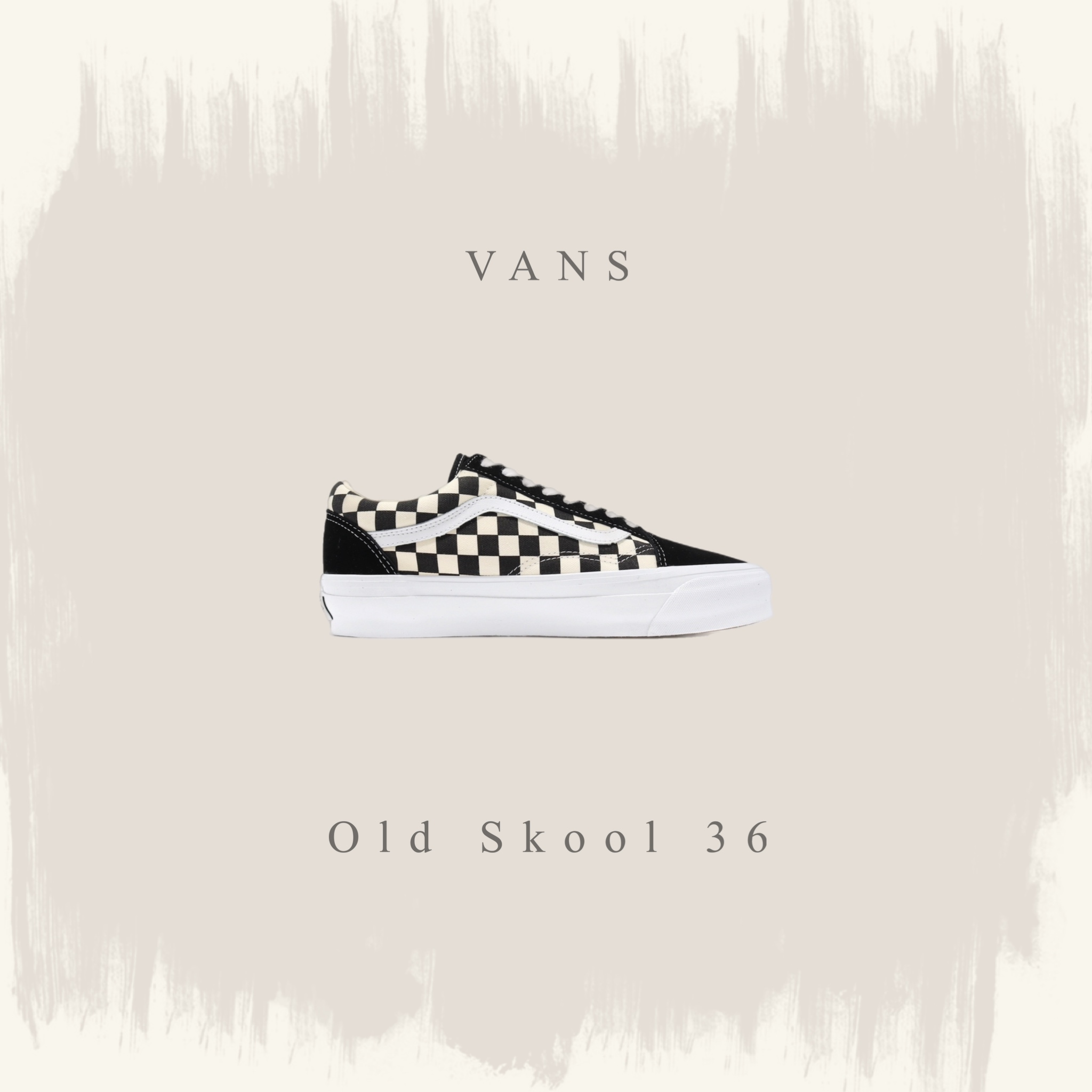 VANS OLD SKOOL 36 棋盤格 麂皮 低筒 板鞋 情侶鞋 男女鞋VN000CQD2BO