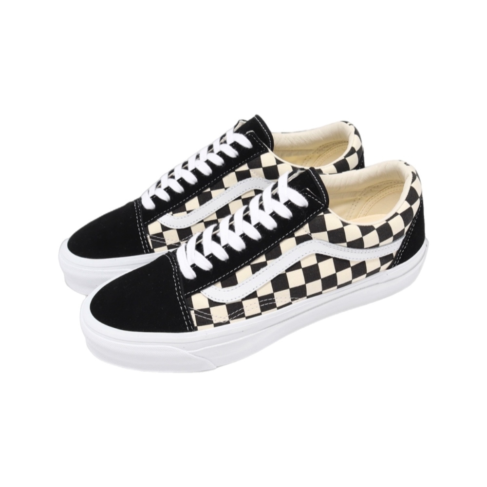 VANS OLD SKOOL 36 棋盤格 麂皮 低筒 板鞋 情侶鞋 男女鞋VN000CQD2BO