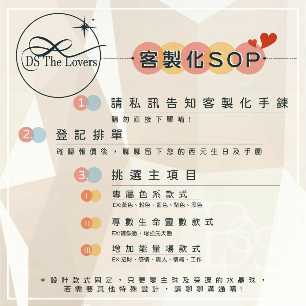 DS The Lovers｜靈魂密碼・客製化生命靈數水晶手鍊 (Soul Code)