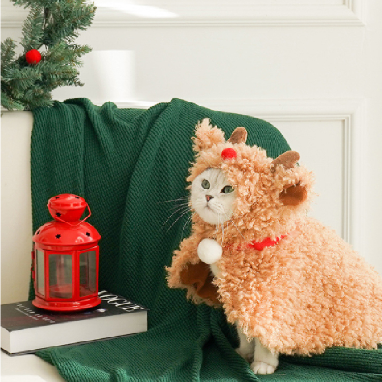 ZEZE|聖誕麋鹿披風