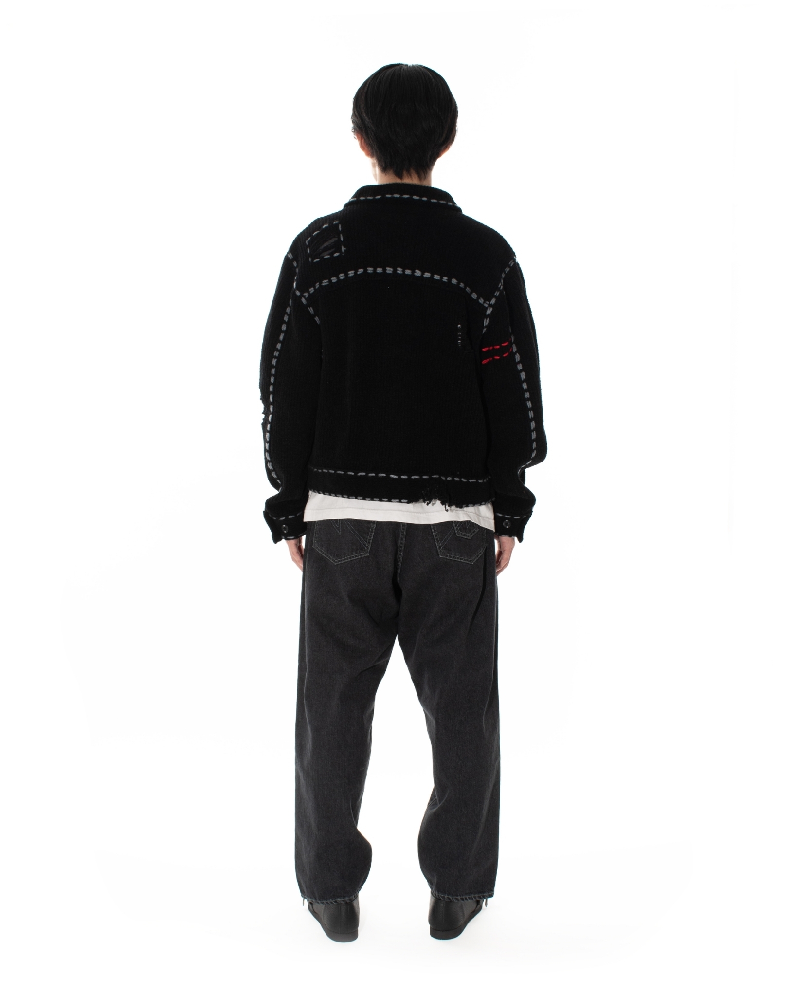 トップス PHINGERIN NEIGHBORHOOD SAVAGE KNIT M Neighborhood x Phingerin Savage Knit - Charcoal – Goodhood