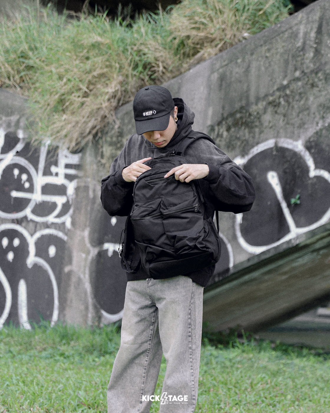 F/CE. RECYCLE TWILL URBAN TOWN 再生尼龍 旅行 多夾層 15吋筆電 31L 後背包【F33251B0002】schbag