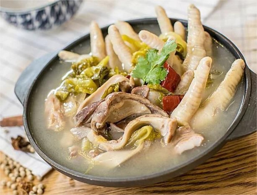 (1603)咸菜胡椒豬肚雞腳鍋950g