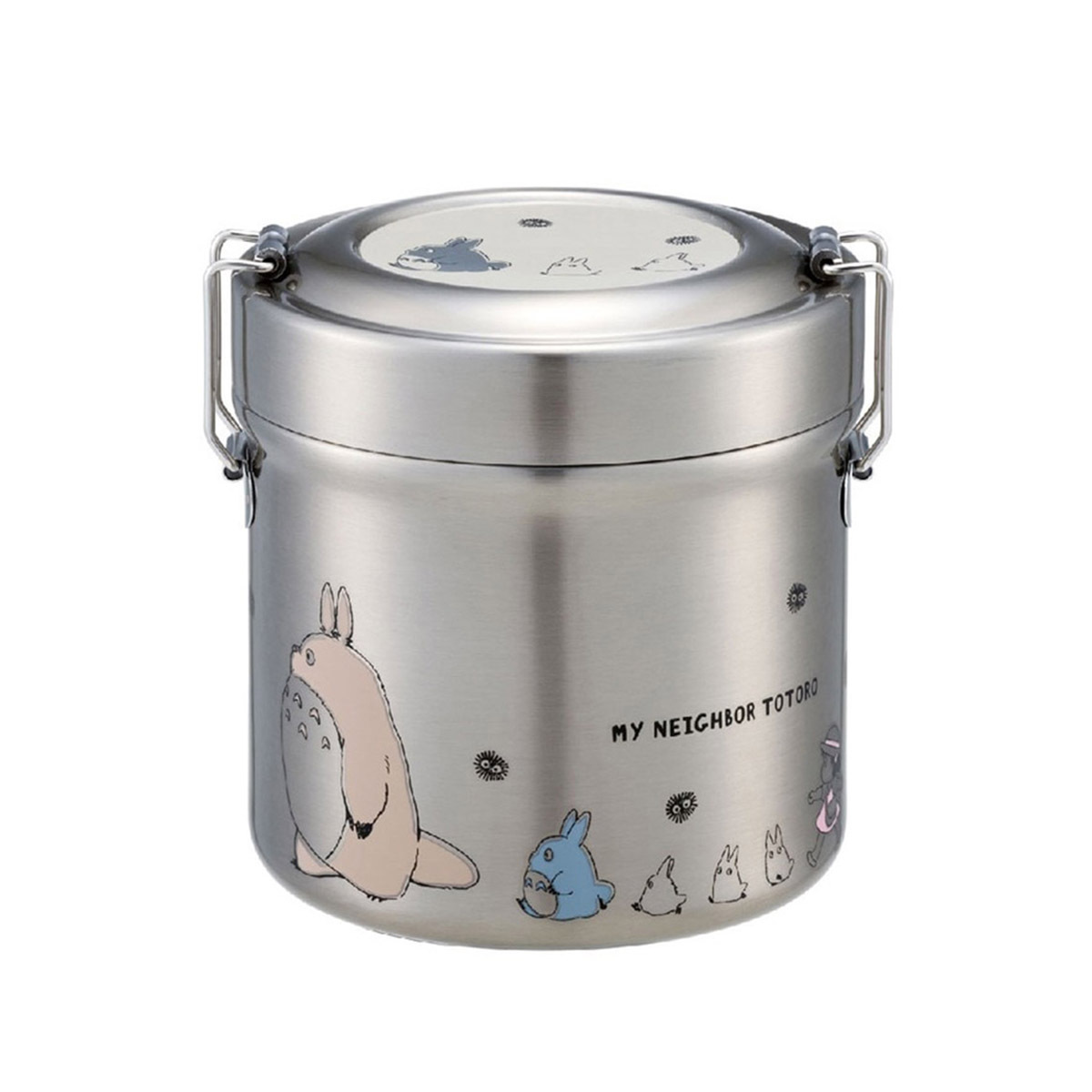 日本品牌 Skater 龍貓 600ml 不銹鋼真空飯壺 -STLB1AG