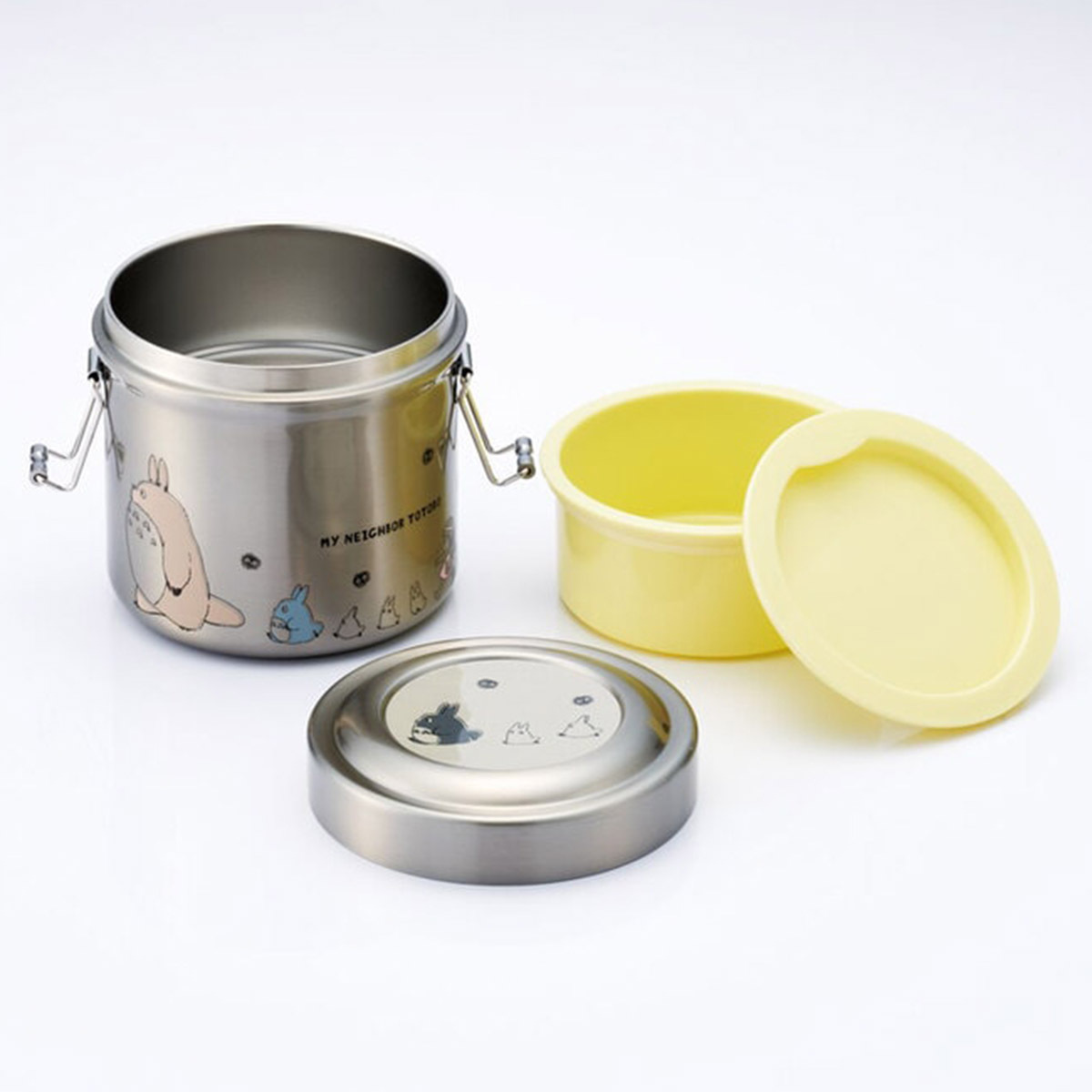 日本品牌 Skater 龍貓 600ml 不銹鋼真空飯壺 -STLB1AG