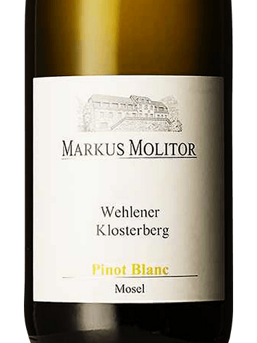 Markus Molitor Wehlener Klosterberg Pinot Blanc Dry*** 2020 (RP98)