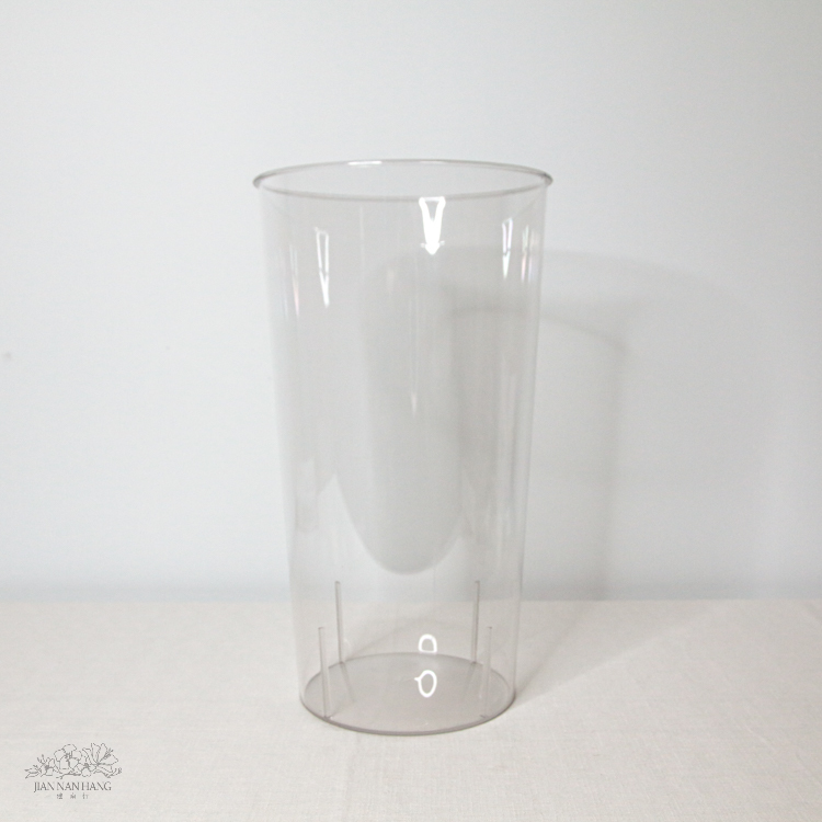 壓克力花器 透明圓桶 3尺寸