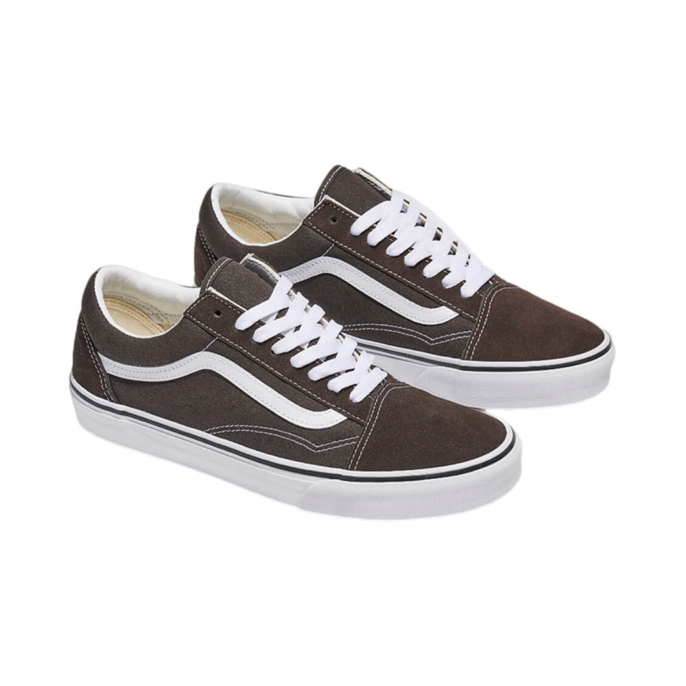 VANS OLD SKOOL 深棕 咖啡 麂皮 帆布 低筒 板鞋 休閒鞋 男鞋 女鞋 VN000CT8D4C