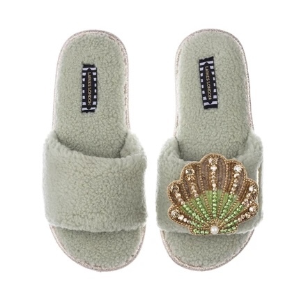 **團購  英國 Laines London //Teddy/ Green&Gold Shell