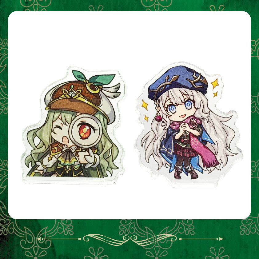 《神魔之塔》Q版異邦偵探系列壓克力飯友（福爾摩斯/克拉克）