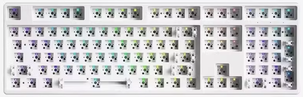 （2026新年限時優惠）Noppoo F108 RGB Thee Mode 108 Keys Mechanical Keyboard (套件)