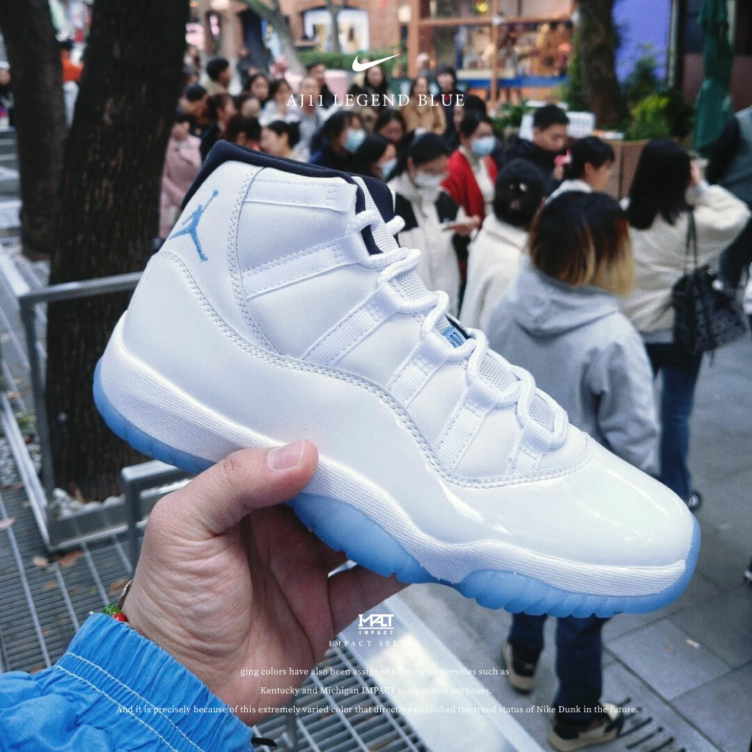 Nike AJ11 Retro "Legend Blue" 2024復刻 北卡藍 大魔王 11代 CT8012-104