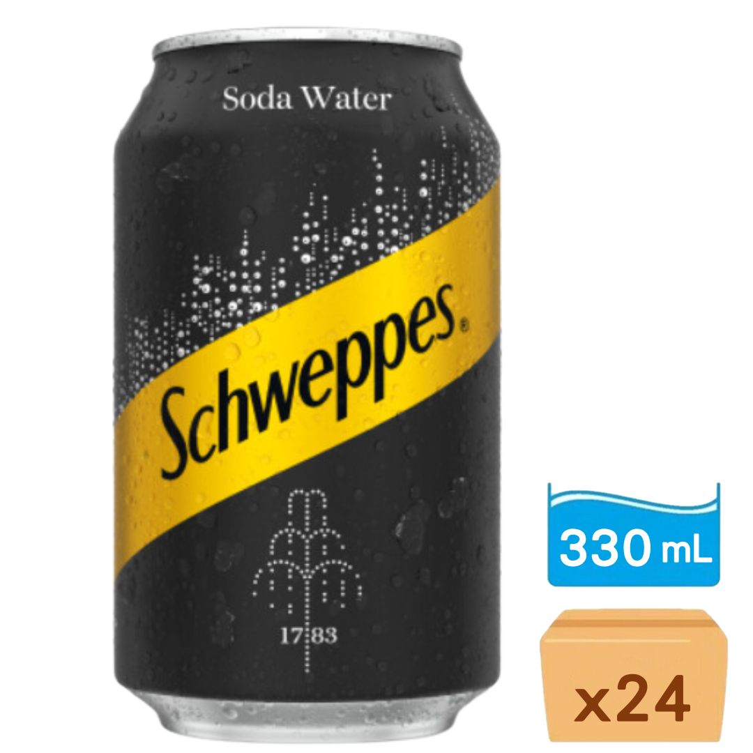 玉泉-梳打水330ml x 24罐