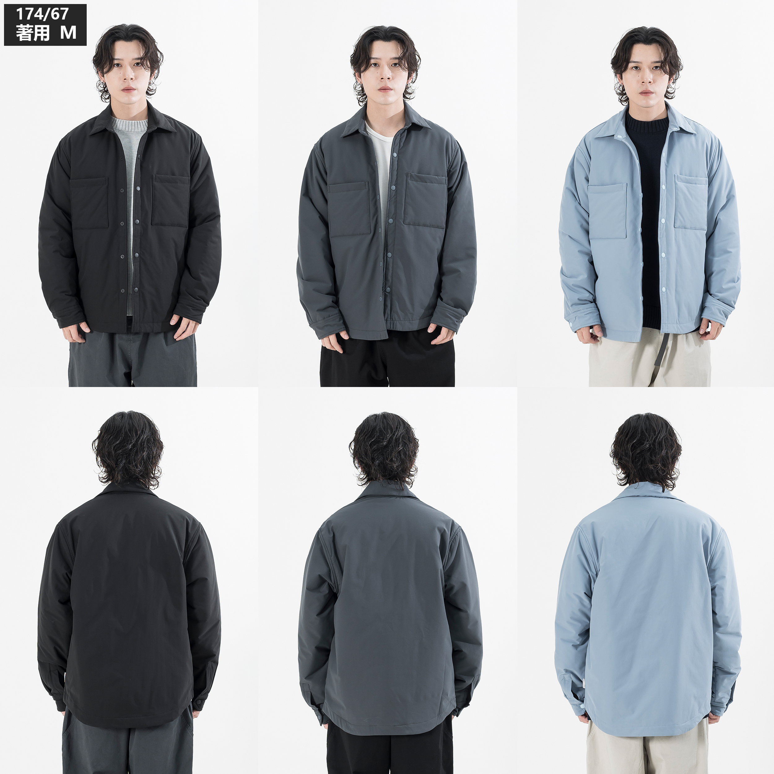 Teflon® Padded Double Pocket Shirts 3M新雪麗 薄棉 雙口袋 襯衫外套 [P-417]