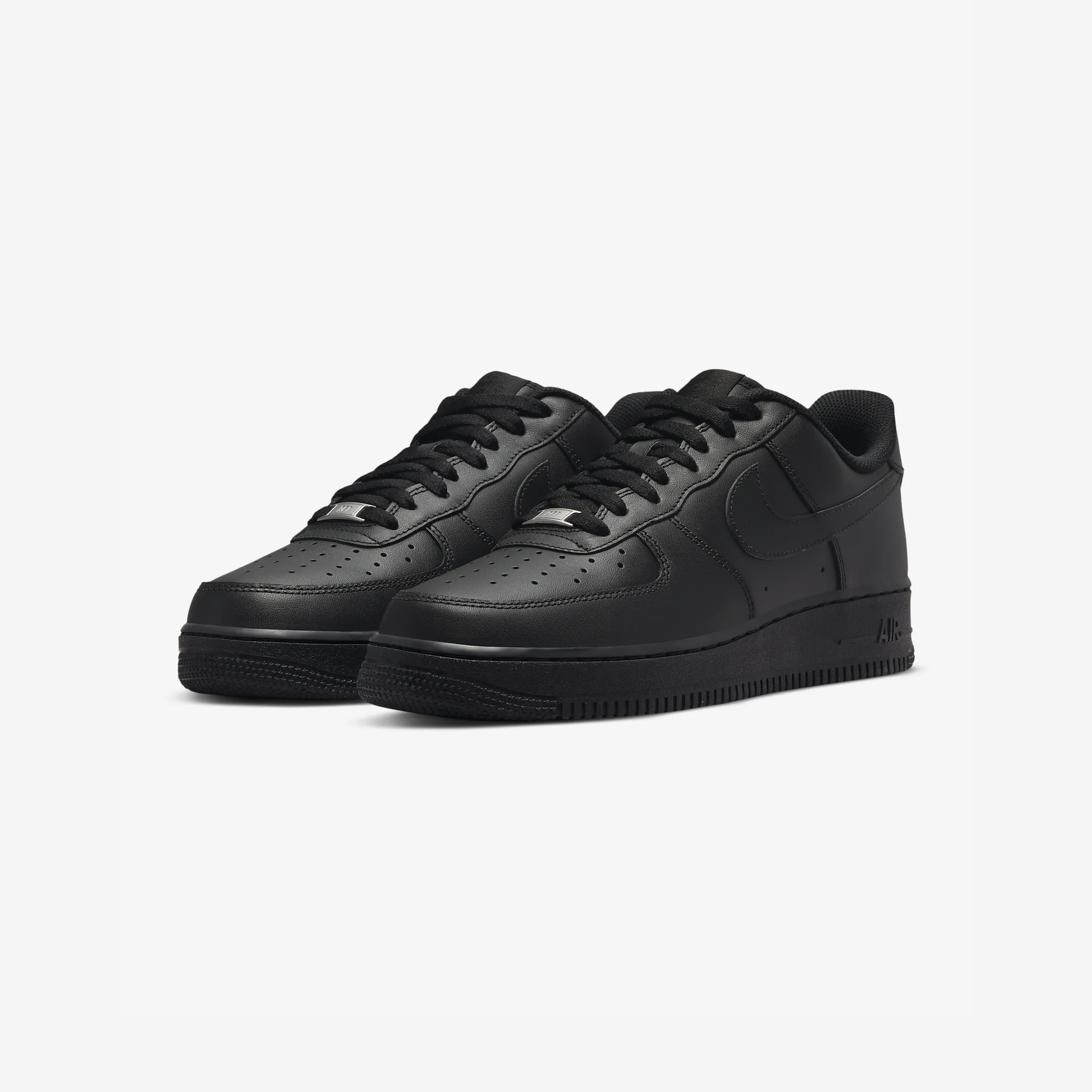 -(A5a)-NIKE AIR FORCE 1 '07 AF-1 全黑 鐵牌-CW2288 001
