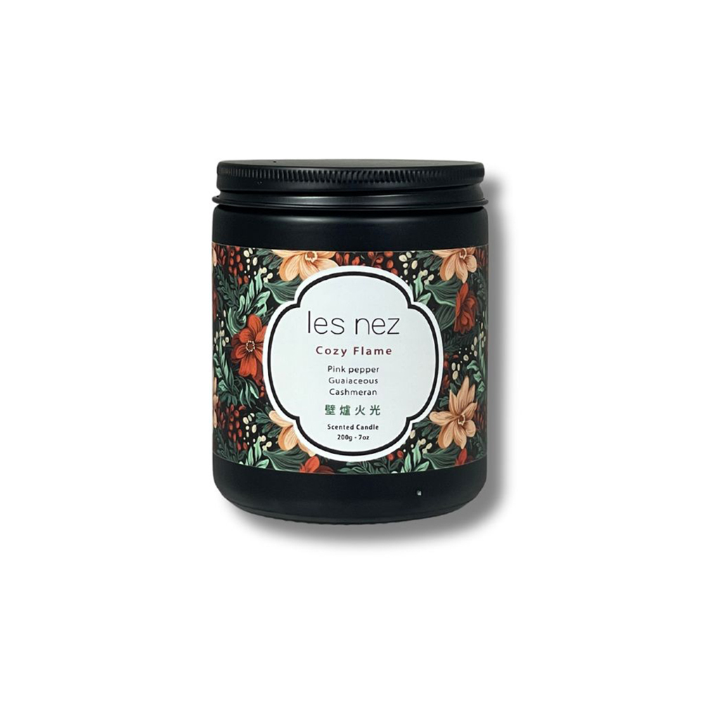 les nez 香水蠟燭 壁爐火光