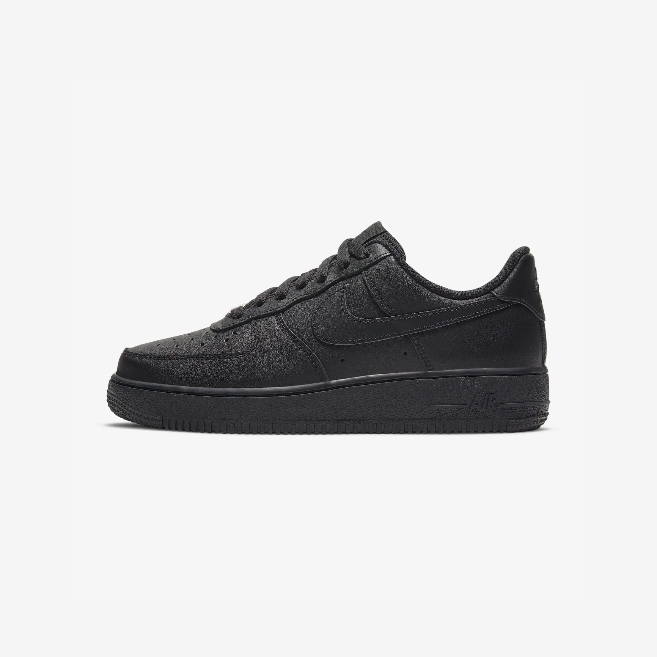 -(A3d)-WMNS NIKE AIR FORCE 1 '07 AF-1 全黑 鐵牌 女鞋-DD8959 001