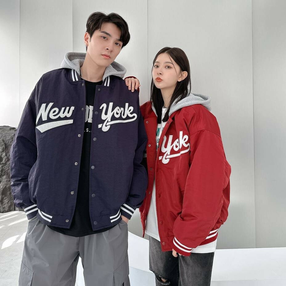 New York 鋪棉連帽外套 (3colors)