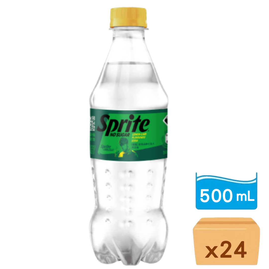 雪碧-無糖檸檬青檸味 500ml x 24支
