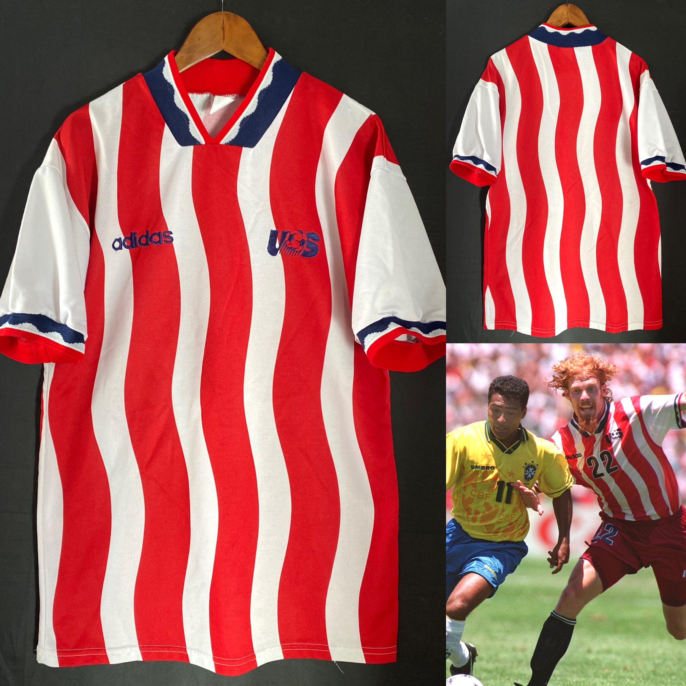 美國隊 1994 世界盃 Adidas 作客球衣
