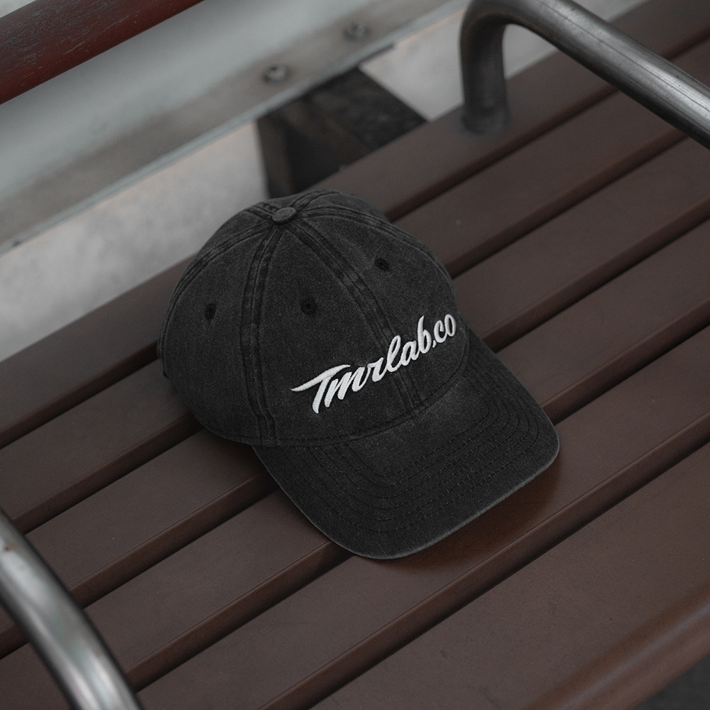 ｜TMR_LAB.co™ “ LAB-Washed Cap“｜