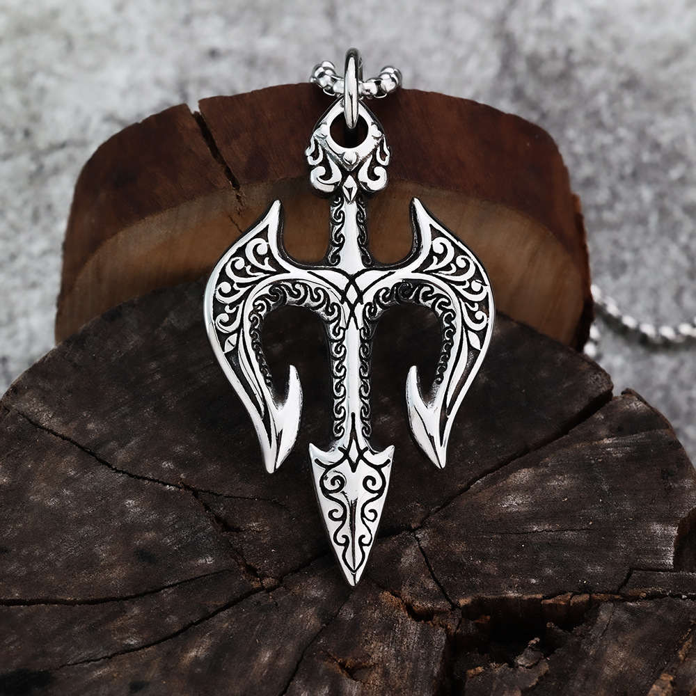 Piccoloo ｜海神三叉戟不鏽鋼項鍊