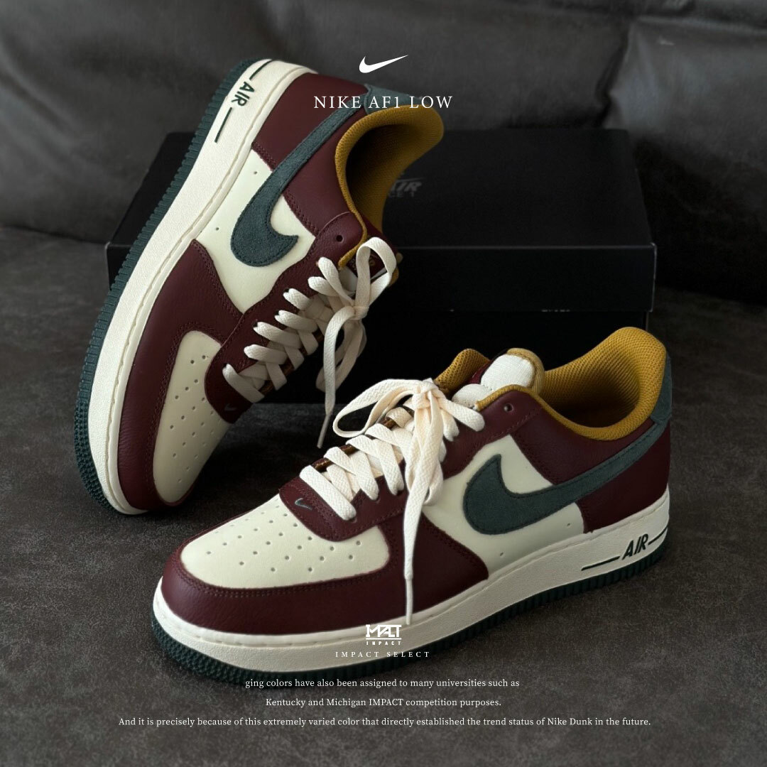 Nike AF1 Low 復古紅綠 聖誕節 HQ3612-113