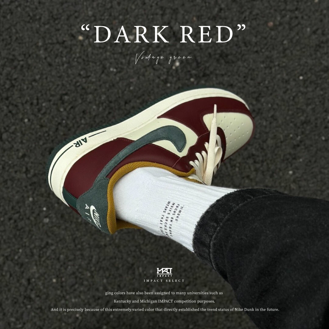 Nike AF1 Low 復古紅綠 聖誕節 HQ3612-113