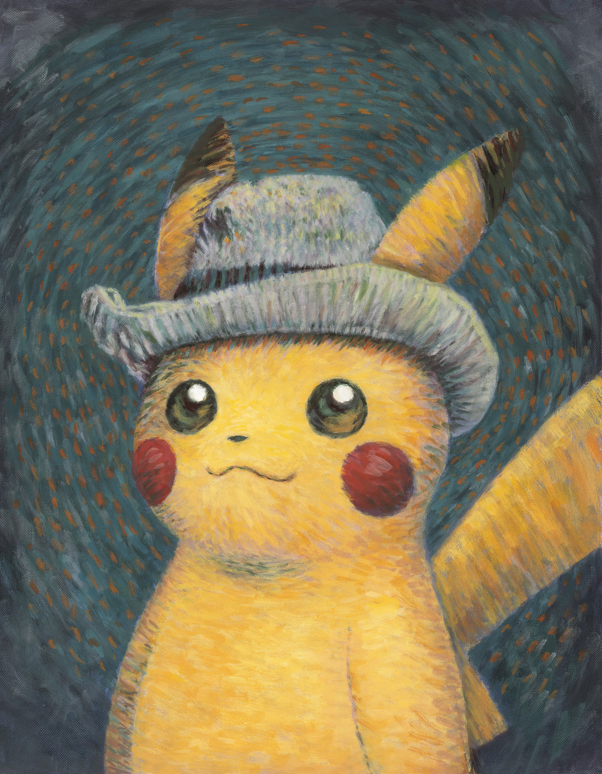 Van Gogh Museum (梵谷x寶可夢) - Van Gogh Giclée, Pikachu 皮卡丘