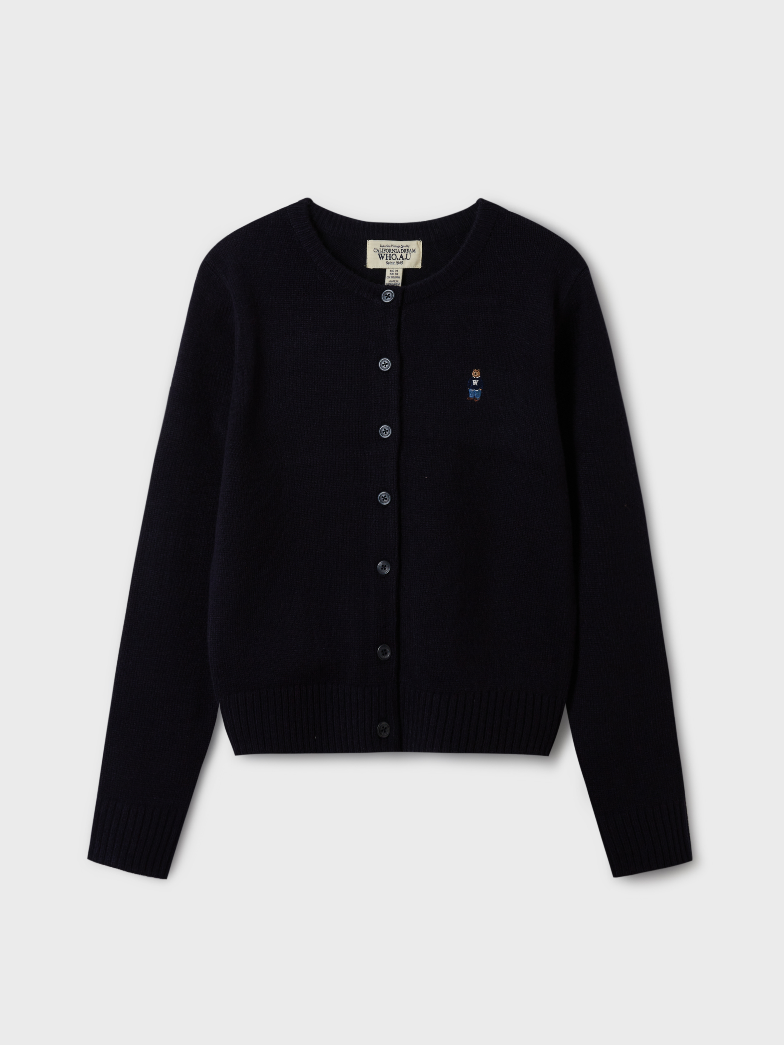 【現貨】WHO.A.U KRD1212504 Steve R-neck 冷衫