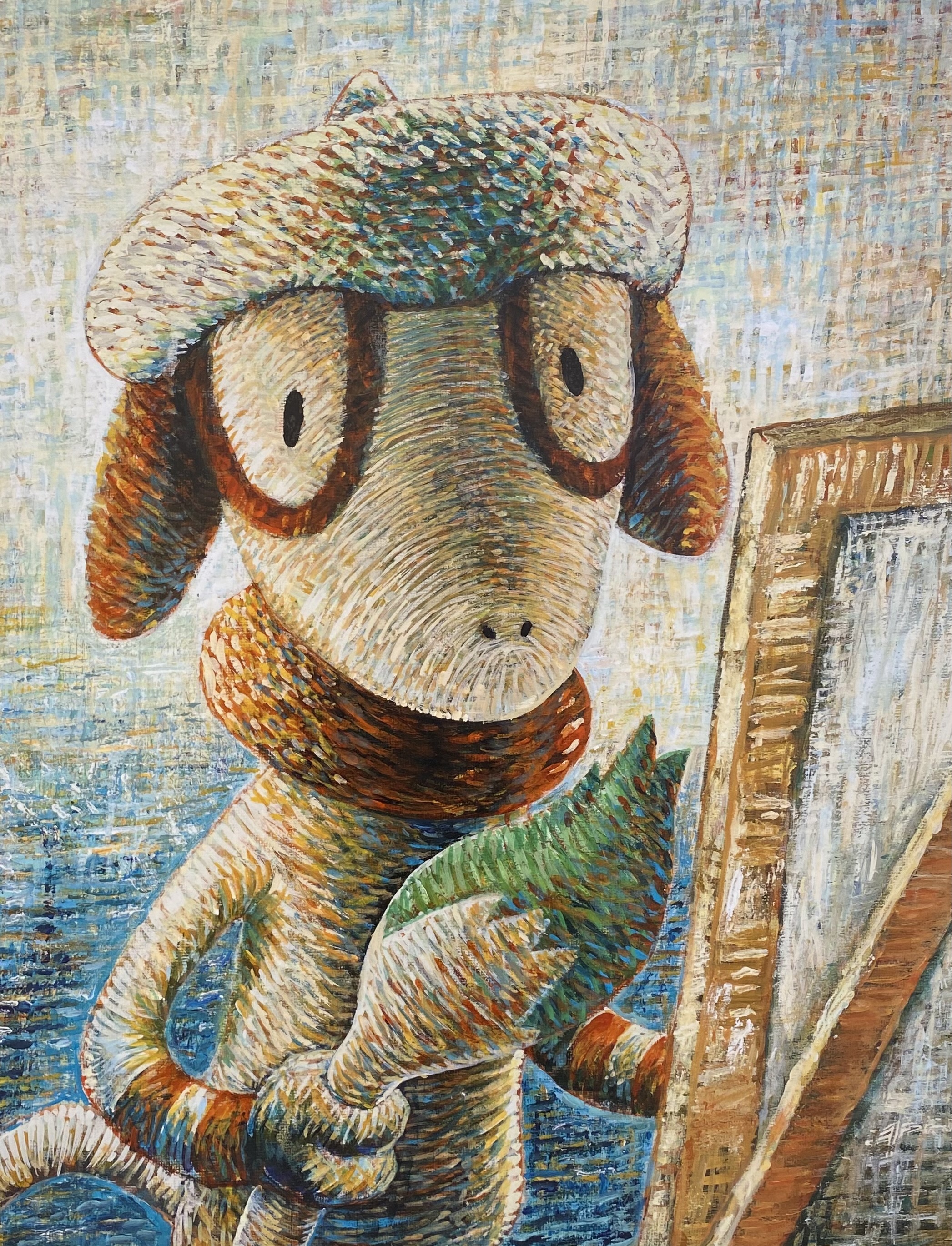 Van Gogh Museum (梵谷x寶可夢)&nbsp;- Van Gogh Giclée, Smeargle 圖圖犬